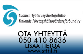 Suomen Työterveyshoitajaliitto ry, Finlands Företagshälsovårdareförbund rf logo